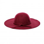 Women's Hat Del Mare Burgundy Color